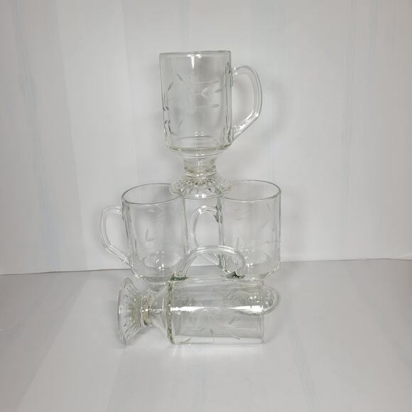 Vintage Princess House Heritage Irish Coffee Mugs 504 - Picture 3 of 7